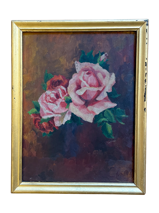 Still Life with Pink Roses