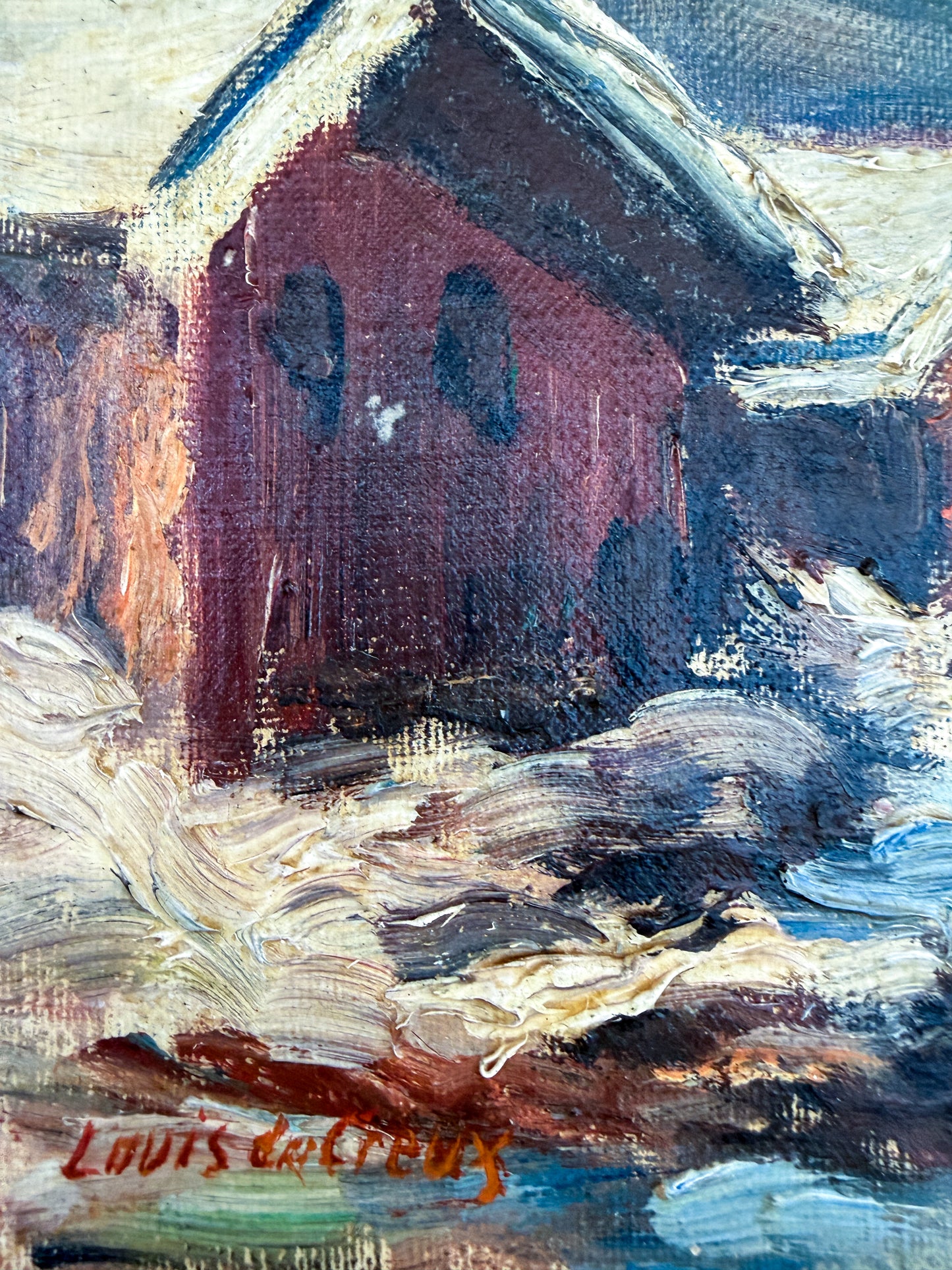 Alpine Valley in Winter