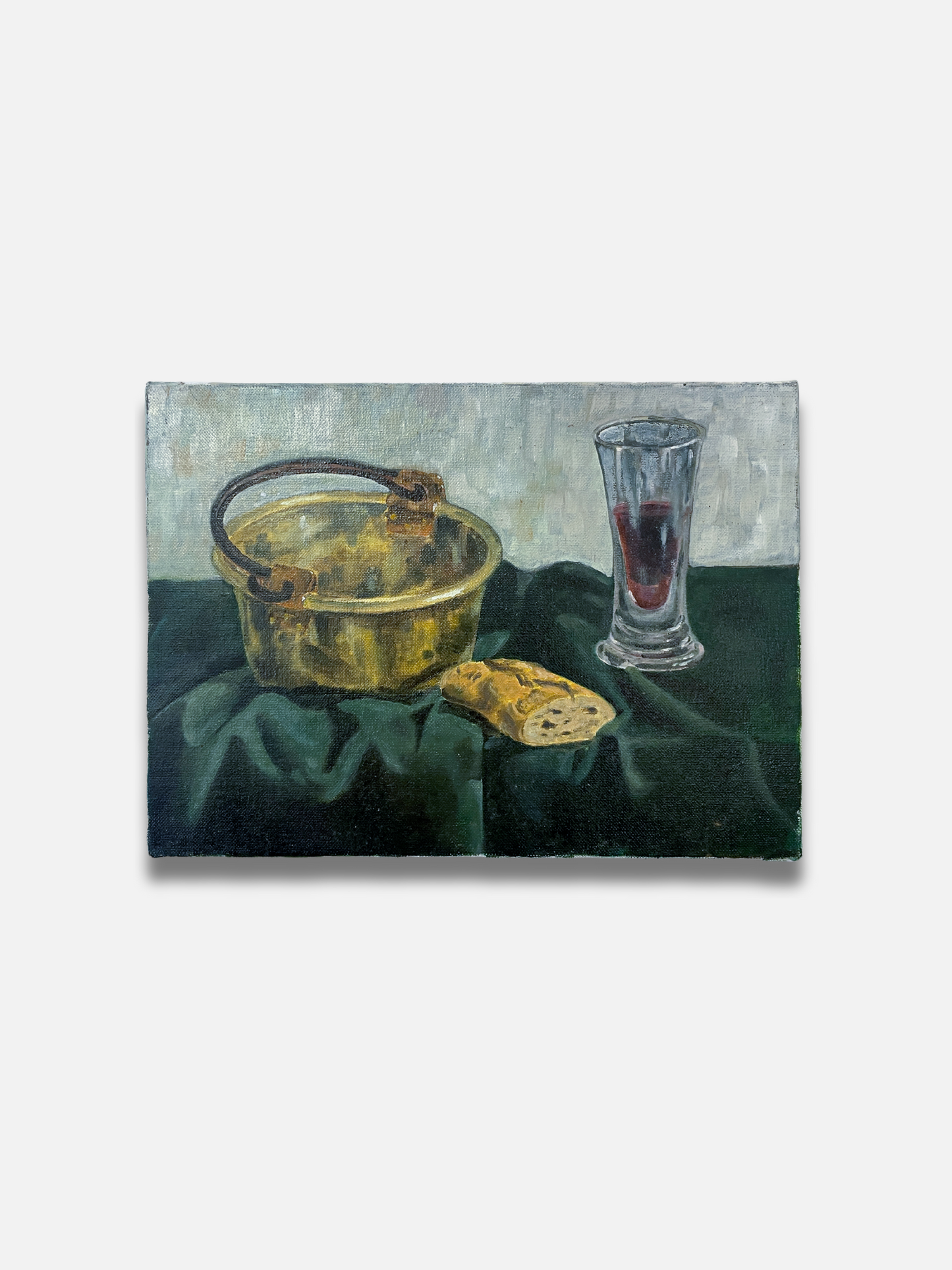Still Life with Brass Pot and Bread