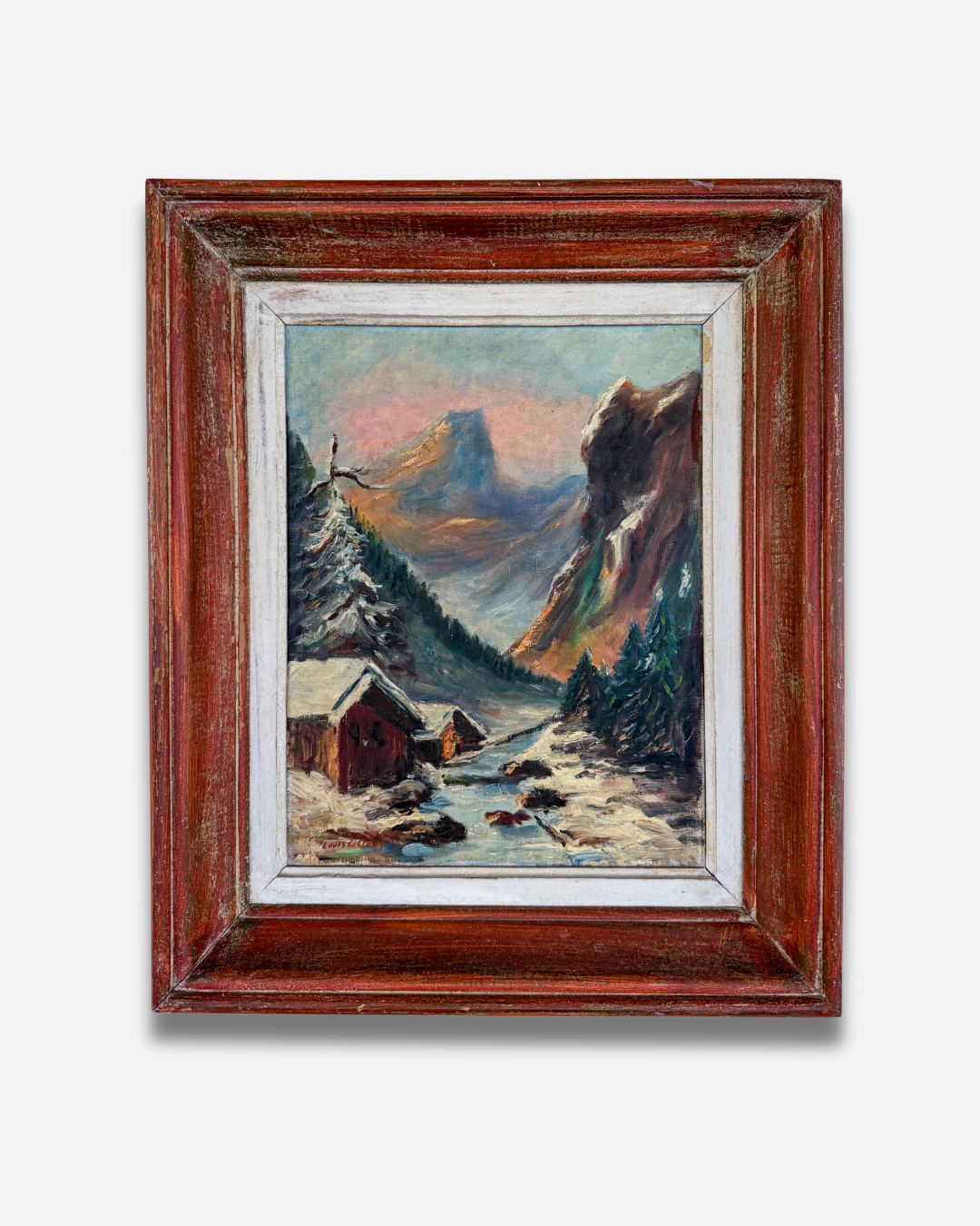 Alpine Valley in Winter