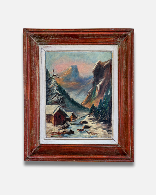 Alpine Valley in Winter